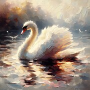 Whispers on Water Digital Art by Lucia Stewart