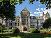 White Gravenor hall Georgetown University DC Photograph by Steven Heap