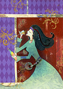 Wine Diva Mixed Media by Jennifer Gregory