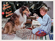 With his best friend at Christmas Digital Art by Franchi Torres