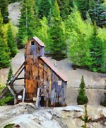 Yankee Girl Mine Painting Painting by Dan Sproul