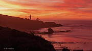 Yaquina Head Lighthouse Photograph by Michael DeGrenier