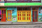 Yellow Doors Photograph by Steven Dos Remedios