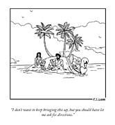 You Should Have Let Me Ask For Directions Drawing by Everett S Glenn