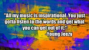 Young Jeezy - Music is Inspirational Digital Art by Don Northup