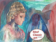 Youth ModClassic Art Painting by Enrico Garff