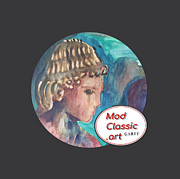 Youth ModClassic Art Style Painting by Enrico Garff