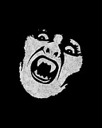 Zombie Vampire Chick Retro Digital Art by Flippin Sweet Gear