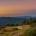 Sunset above Craigs Hut  in the Victorian Alps, Australia #1 Photograph by Miroslav Liska
