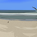 Ashore Digital Art by Gina Harrison
