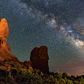 Balanced Rock and Milky Way