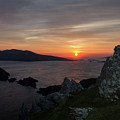 Blasket Islands At Sunset