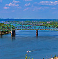 Bridge on the Ohio River Photograph by Jonny D