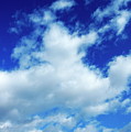Clouds in a beautiful blue sky