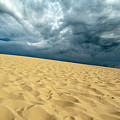 Clouds over the Great Dune of Pyla on the Bassin d'Arcachon