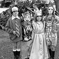 Four Girls in Halloween Costumes, 1971, Part One