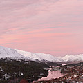 Glen Affric Sunrise Panorama Photograph by Grant Glendinning
