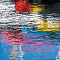 Harbor Reflections I - Abstract Photograph Photograph by Duane Miller