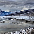Medicine Lake Winter Landscape Photograph by Adam Jewell
