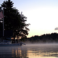 Misty Lake by Robert Newman