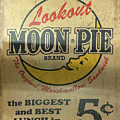 moon pie antique sign