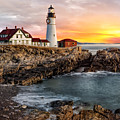 Portland Lighthouse Sunrise