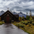 Rainy day at the Chapel of Transfiguration by Jeff Stoddart