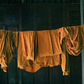 Saffron robes