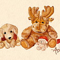 Snowy Patrol Painting by Angeles M Pomata