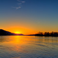 Sunset on the Ohio River