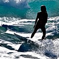 Soul Surfer   Kekaha Beach Kauai Photograph by Debra Banks