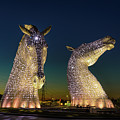 The Kelpies Horse statue, Falkirk, Scotland