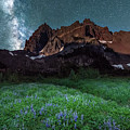 Three Fingered Jack Night Sky