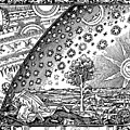 Where Heaven And Earth Meet 1888 Flammarion Engraving