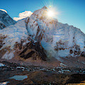 Sunrise On Everest #2 Photograph by Owen Weber