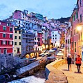 Italy, Liguria, La Spezia District, Mediterranean Sea, Ligurian Sea, Ligurian Riviera, Parco Nazionale Delle Cinque Terre, Riviera Di Levante, Cinque Terre, Riomaggiore #6 by Luigi Vaccarella