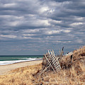 A Storm Rolls in on Rexhame - Marshfield II by Steven David Roberts