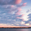 Big Sky Over Portsmouth Light. Photograph by Jeff Sinon