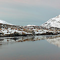 Glencoe Snow Mountain Winter Sunrise Photograph by Grant Glendinning