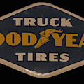 Goodyear Truck Tire sign Photograph by Flees Photos