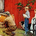 Norman Rockwell Visits A County Agent