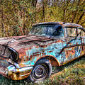 Rusty 57 Chevy by Lloyd Gillies