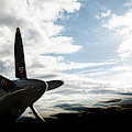 Spitfire into the sun Photograph by Scott Lyons