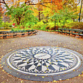 Strawberry Field, Central Park Nyc