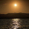 Sunset on Malawi lake Photograph by Robert Grac