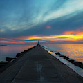 The Lighthouse Walk Photograph by Owen Weber