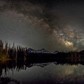 Galactic Core over Scott Lake by Tim Lyden