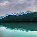 Morning at Waterfowl Lake Icefield Parkway Alberta Canada #1 by Tommy Farnsworth