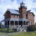 Sea Girt Lighthouse #1 by Robert Loder Jr