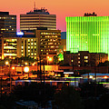 Albuquerque Skyline at Sunset Panorama Photo by Paul Velgos